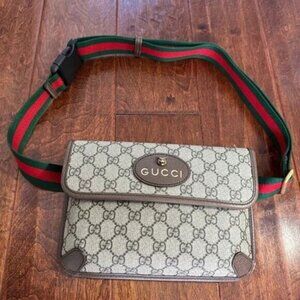 Gucci neo vintage gg supreme belt bag monogram-No Box